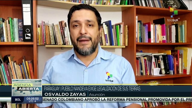 En Paraguay el pueblo Ñandeva exige la legalización de sus tierras