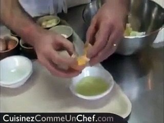 Recette de chef : tartelette au chocolat et à la pâte de noisette