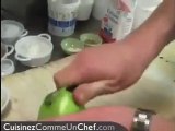 Recette de chef : crumble aux pommes granny smith et bleuets des vosges