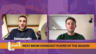 A look at candidates for West Brom’s player of the season award