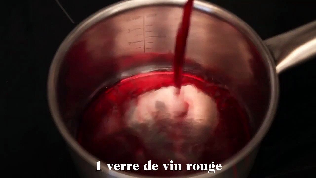 Chocolat au vin chaud