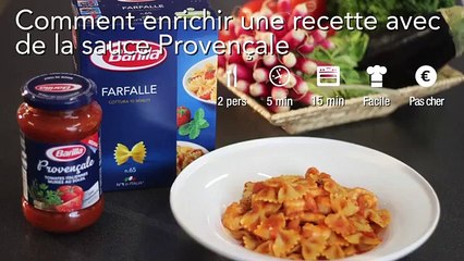 Comment enrichir une recette avec de la sauce Provençale - Italie : CuisineAZ