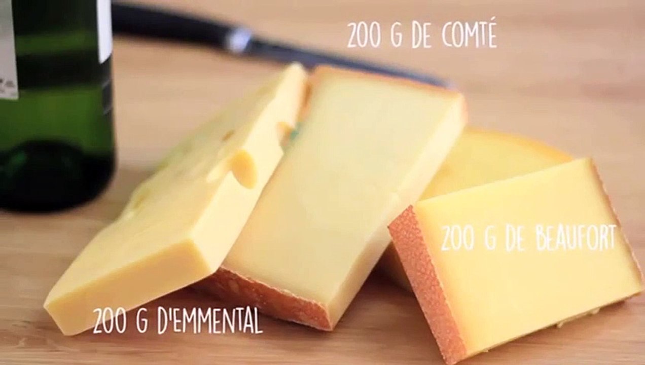 Recette de la fondue savoyarde - CuisineAZ