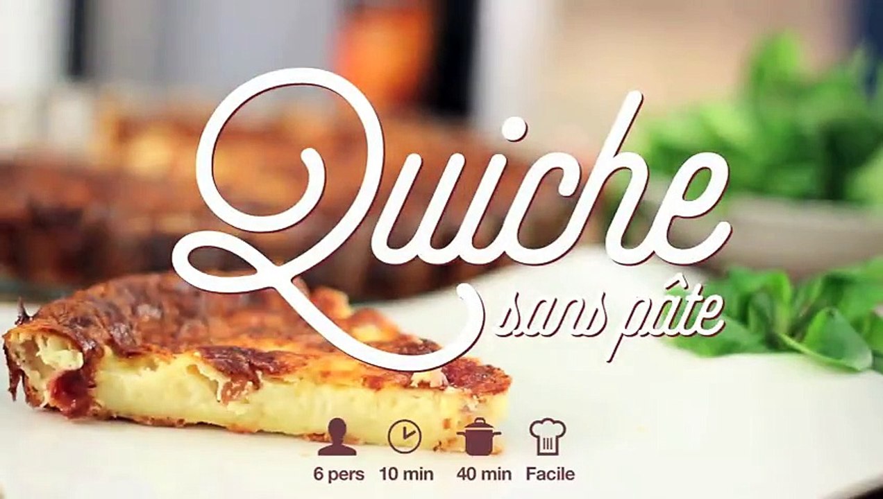 Quiche sans pâte