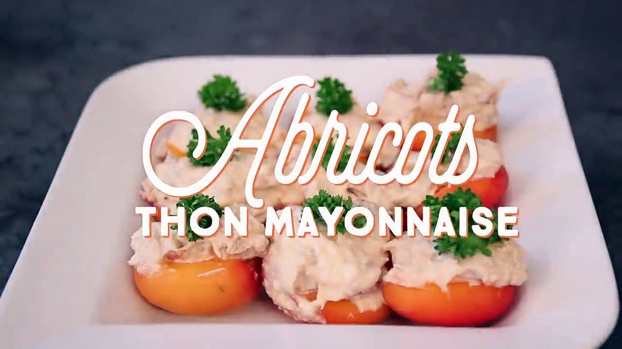 Abricots thon mayonnaise