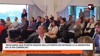 “Buscamos que puerto iguazú sea la puerta de entrada a la argentina en la vía comercial”