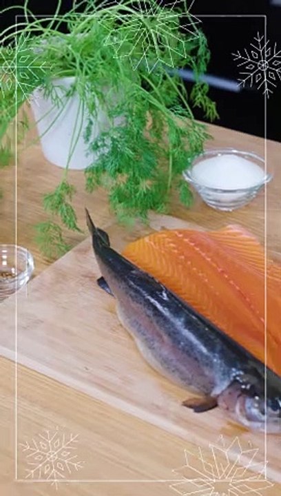 Gravlax de truite