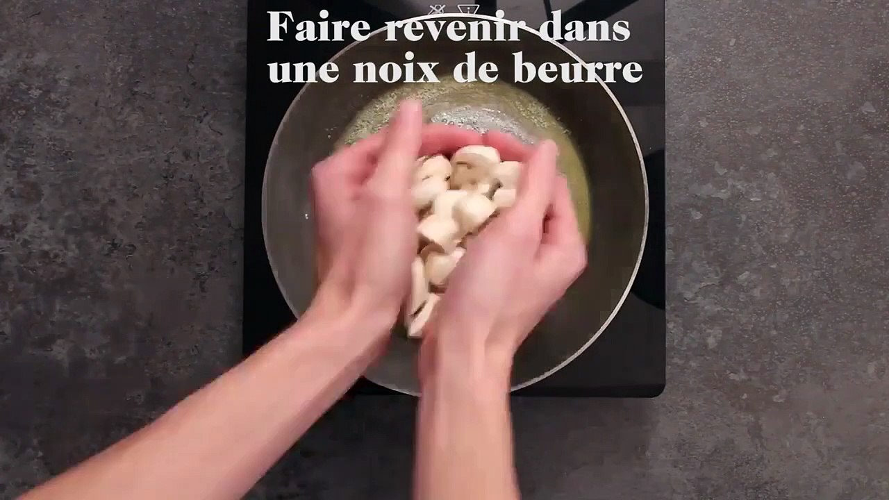 Sauté de dinde aux champignons express