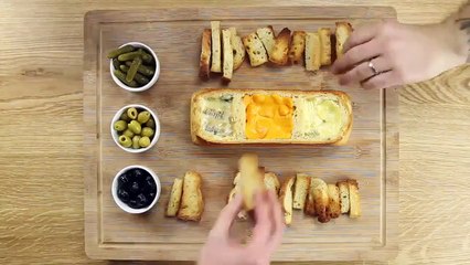 Bateau surprise aux 3 fromages