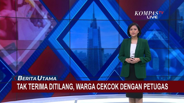 Viral! Warga Terlibat Cekcok dengan Petugas Dishub Gara-Gara Tak Terima Ditilang