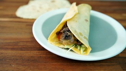 Fajitas à la viande hachée