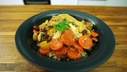 Tajine de poulet aux épices