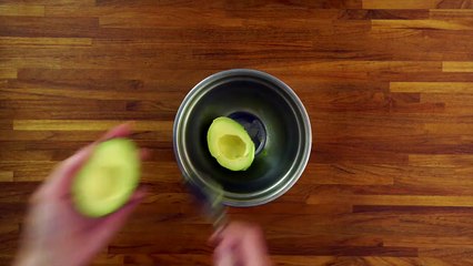 Verrine betterave rouge et avocat