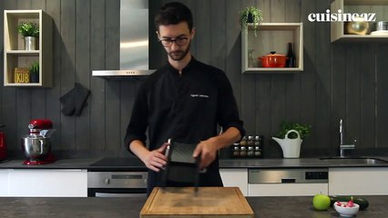 Utiliser la mandoline