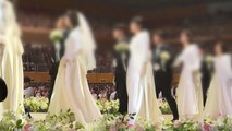 세계 60개국 2,100쌍 참가 국제 합동결혼식 열려 / YTN
