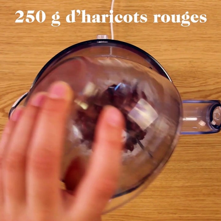 Gâteau chocolat haricot rouge_carre