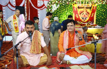 हनुमान जन्मोत्सव पर झूमे श्रद्धालु