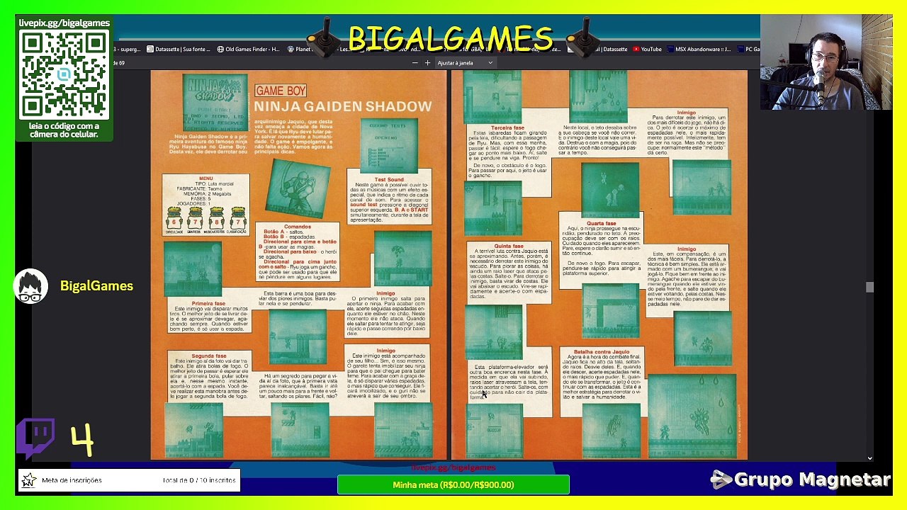 Ninja Gaiden Shadow; Game Boy; VideoGame #14; Maio de 1992 - 2024-04-24_14-16-44