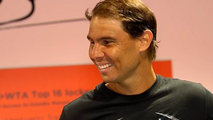 Rafa Nadal debuta este jueves en el Mutua Madrid Open "preparado" aunque "no al 100%"