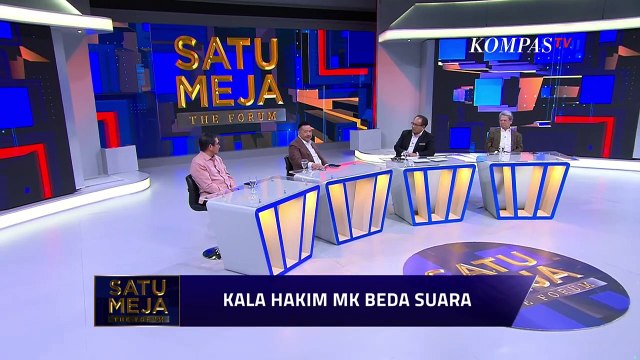 Todung: Pendidikan Etik itu Sangat Penting untuk Seluruh Hakim Mahkamah Konstitusi | SATU MEJA