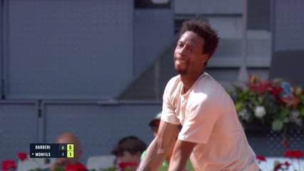 Madrid - Monfils manquait de gaz