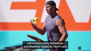 Nadal 'would not play' at Roland Garros in current condition