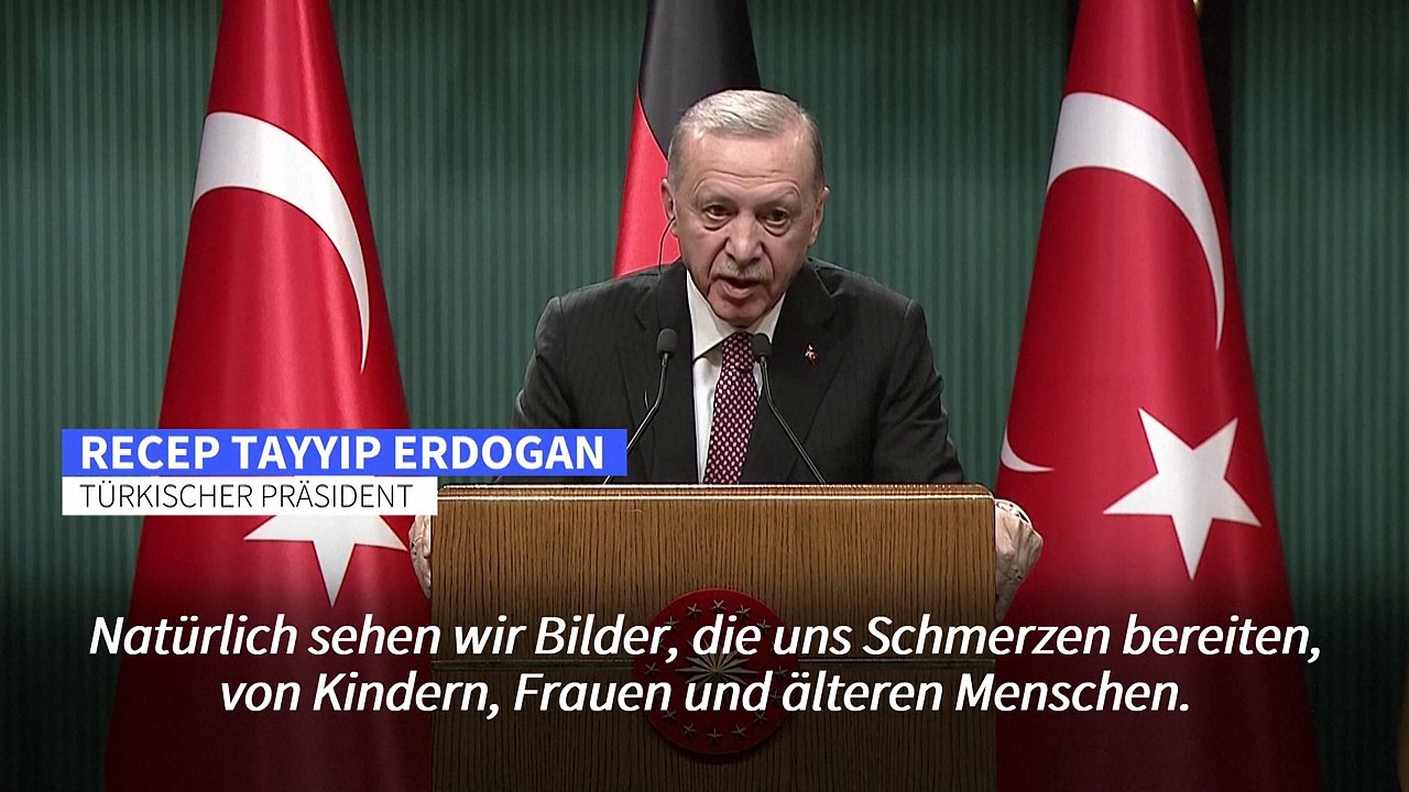 Erdogan: Ganz Gaza 'ist zerstört'