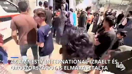 Az Amnesty International Izraelt és Oroszországot is elmarasztalta