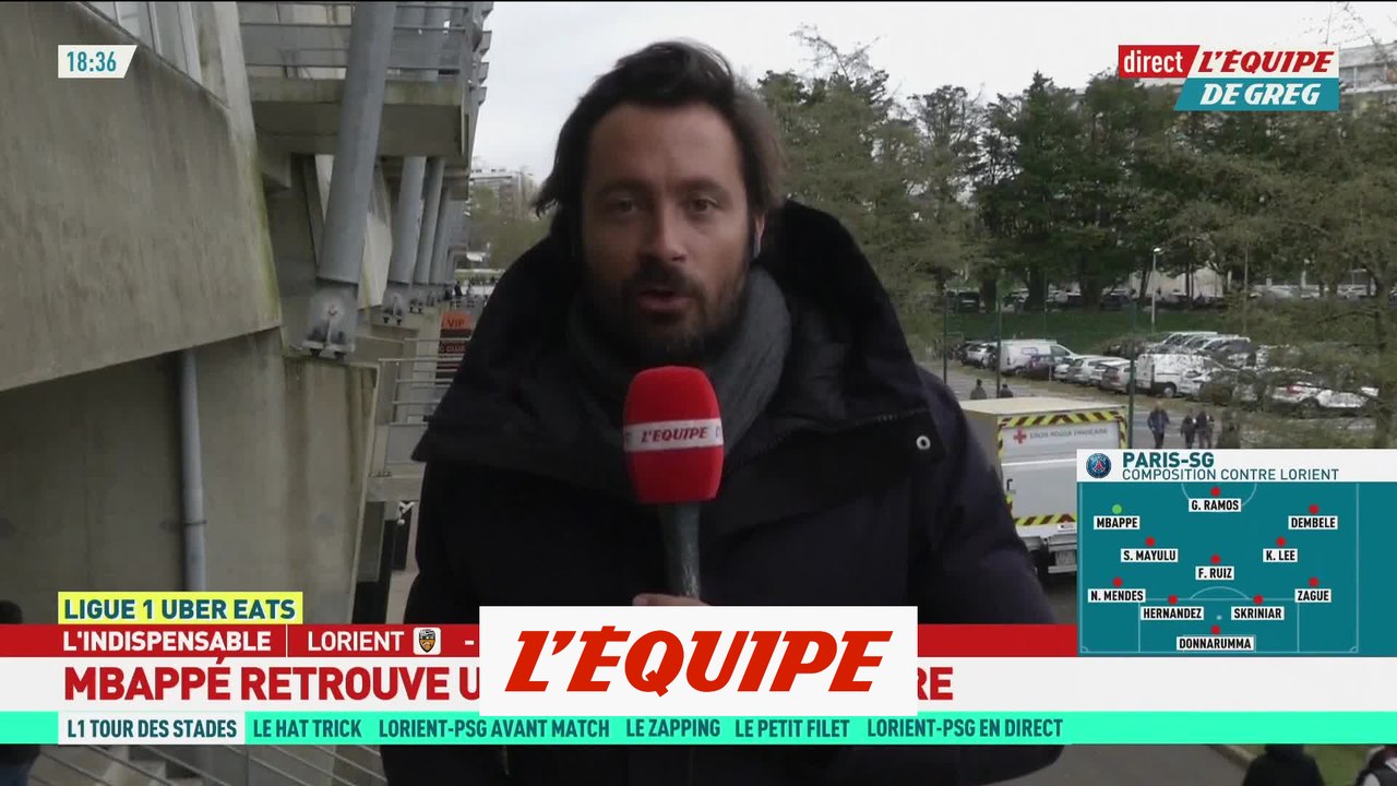 Kylian Mbappé (PSG) capitaine à Lorient, Zague et Mayulu titulaires - Foot - L1 - PSG