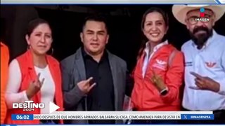 Balean la casa del candidato de MC Arturo Lara de la Cruz en Amanalco