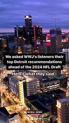 Detroit Draft NFL Draft