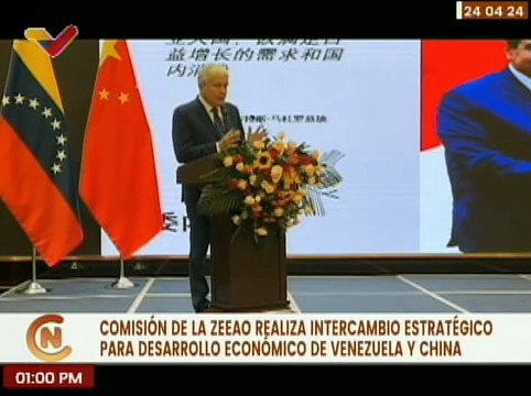 15 millones 345 mil hectáreas disponibles en ZEEAO para proyectos de hermanamiento China-Venezuela