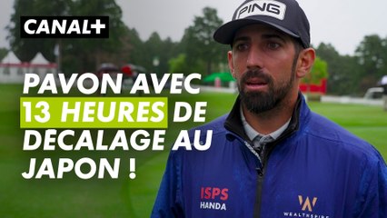 Matthieu Pavon arrive au Japon avec 13 heures de décalage horaire