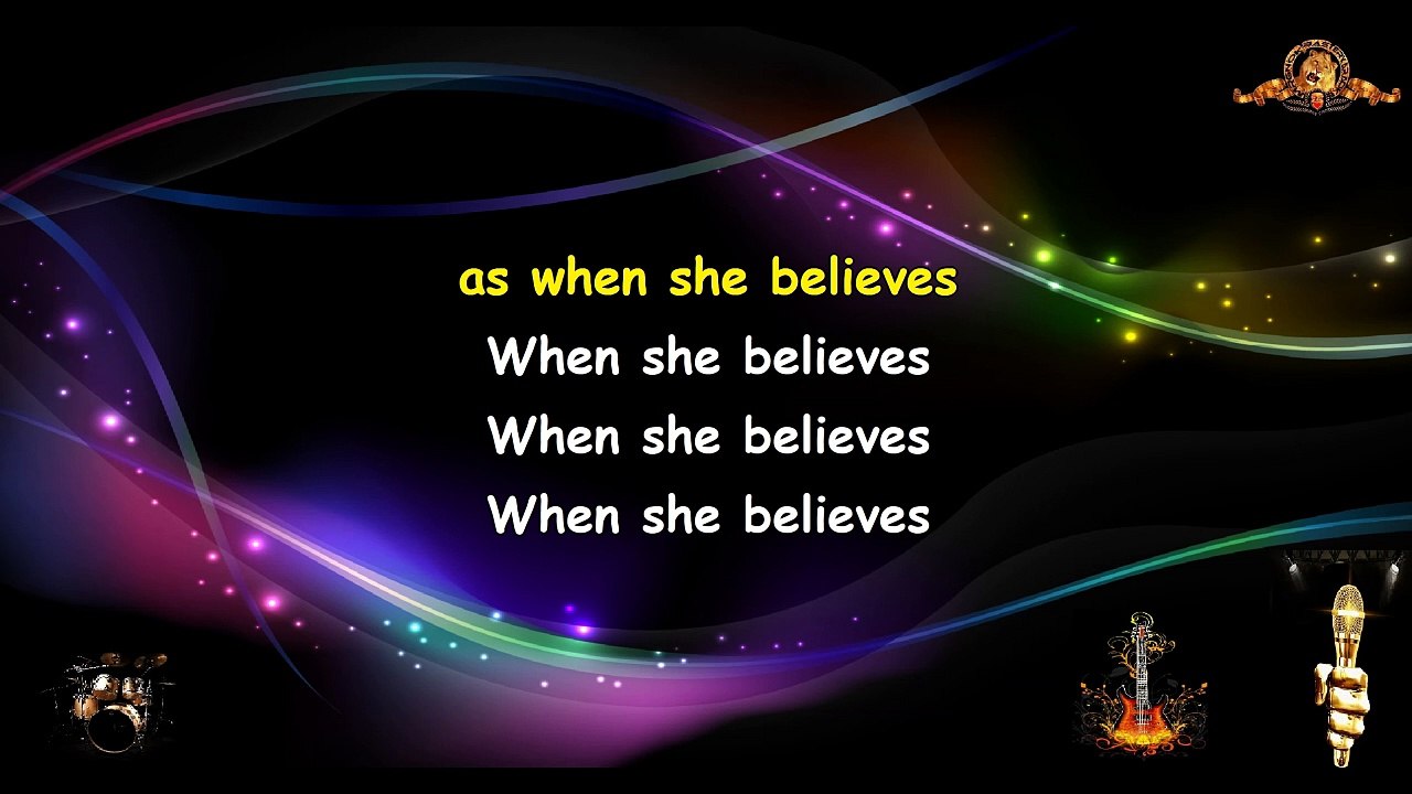 Ben Harper - When She Believes Karaoke
