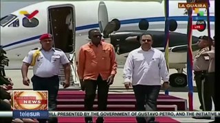 Prime Minister of St. Lucia arrives in Venezuela