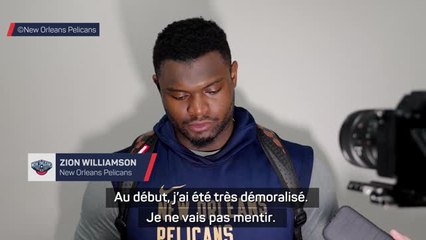 New Orleans - Zion Williamson : "Un retour dans la série est réaliste"