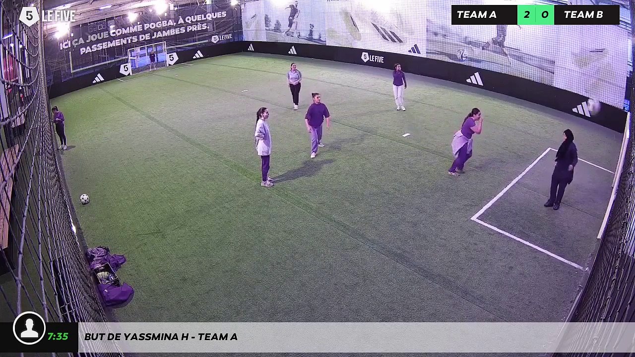 But de Yassmina H - Team A