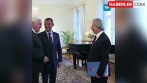 Almanya Cumhurbaşkanı Steinmeier, CHP Genel Başkanı Özgür Özel'i kabul etti