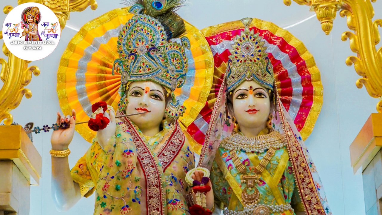 राधे कृष्णा का प्यार // कैसे हो गए थे राधा जी कृष्ण जी के दीवाने // Radha Krishna kahani