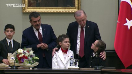 Buğlem, Cumhurbaşkanı Erdoğan ile konuşmasını TRT Haber'e anlattı