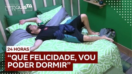 "Isso aqui é top demais", afirma Brunno Danese ao entrar em suíte  | A Grande Conquista