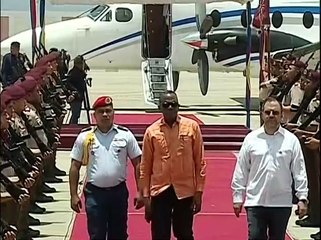 Primer Min. de Santa Lucía, Philip J. Pierre llega a Venezuela para participar en Cumbre del ALBA-TCP