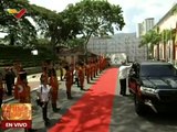 Presidente Nicolás Maduro recibe a su homólogo de Bolivia Luis Arce en Miraflores