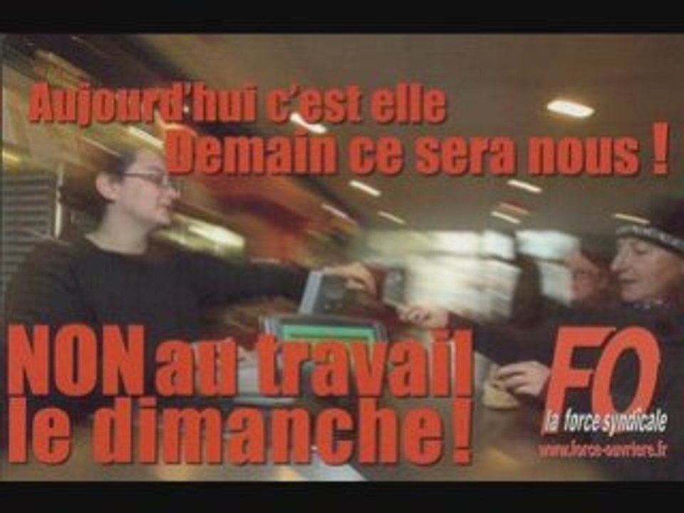 Jamais le dimanche