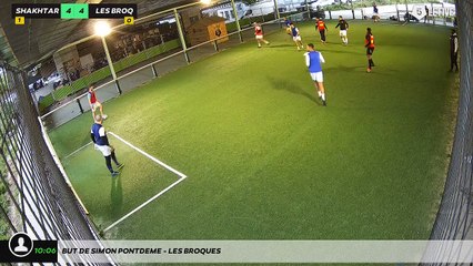 But de Simon Pontdeme - LES BROQUES