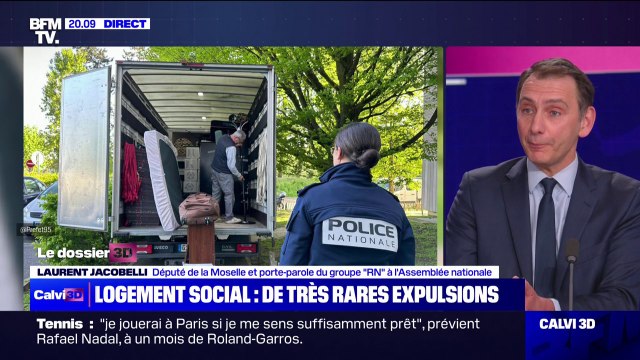 Famille expulsée d'une HLM: Ça devrait être la règle , explique Laurent Jacobelli, député RN de Moselle