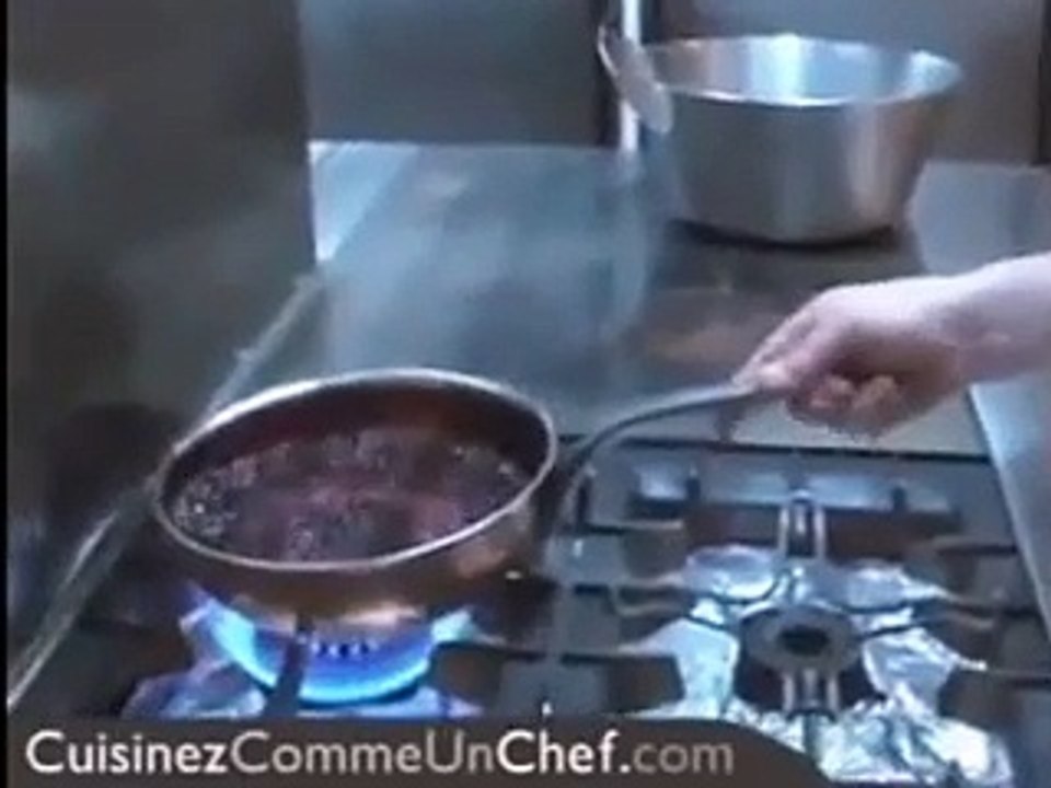 Recette de chef : Miroir au cassis