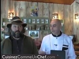 Recette de chef : foie gras poêlé au vin jaune et au miel de Savoie