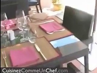 Recette de chef : wok de fruits sautés à la menthe