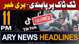 ARY News 11 PM Headlines | 24th April 2024 | Tik Tok Ban - Big News